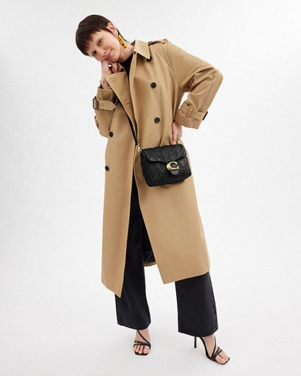 coach times square tabby shoulder bag with quilting