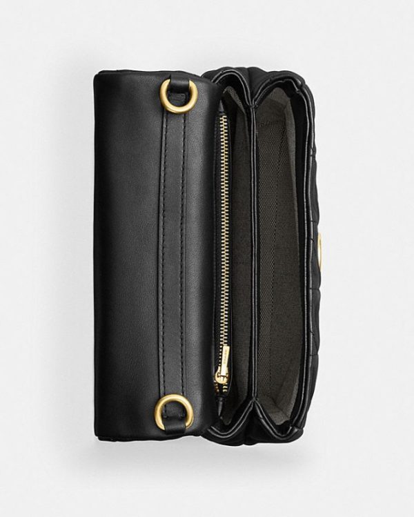 coach times square tabby shoulder bag with quilting