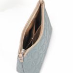 coach laurel shoulder bag in signature embossed