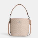 coach city bucket in signature canvas