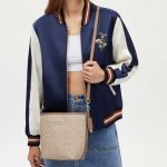 coach city bucket in signature canvas