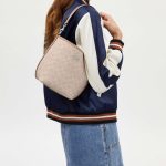 coach city bucket in signature canvas