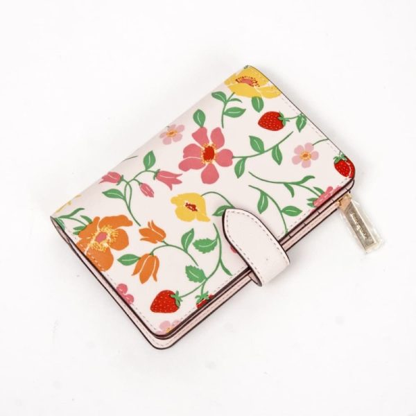 kate spade madison strawberry garden medium compact medium