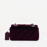 coach tabby shoulder bag 20 with quilting velvet