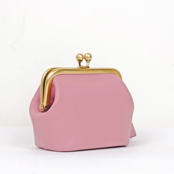 coach kisslock coin purse