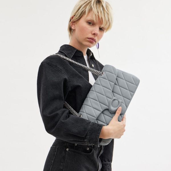 coach tabby shoulder bag 33 with quilting