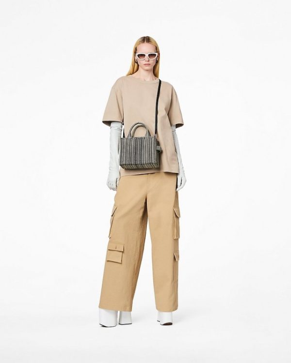 marc jacobs the monogram leather small tote bag