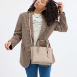 coach mollie tote 25 in signature canvas