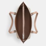 coach mollie tote 25 in signature canvas