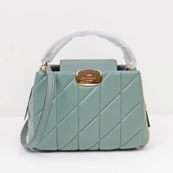 coach mini eliza top handle