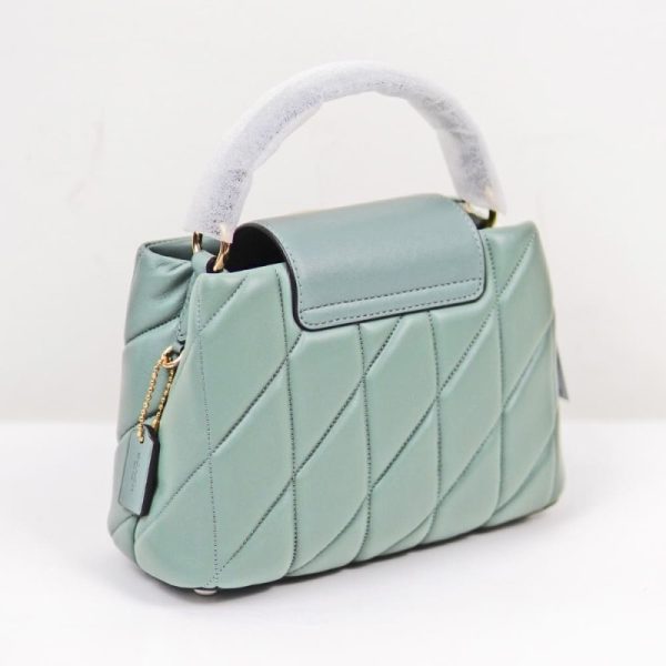 coach mini eliza top handle