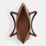 coach gallery tote in signature canvas