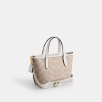 coach city mini tote in signature canvas