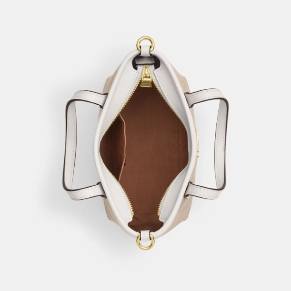 coach city mini tote in signature canvas