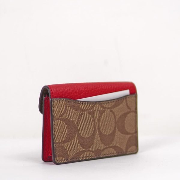 coach tammie card case