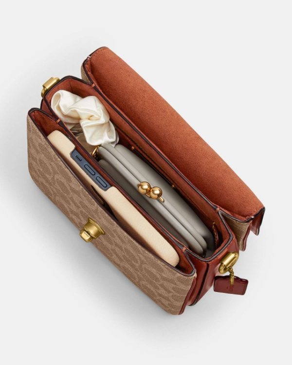 coach cassie crossbody bag 19 in signature canvas