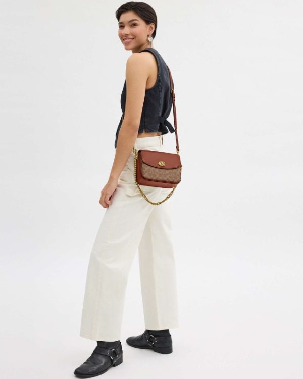 coach cassie crossbody bag 19 in signature canvas