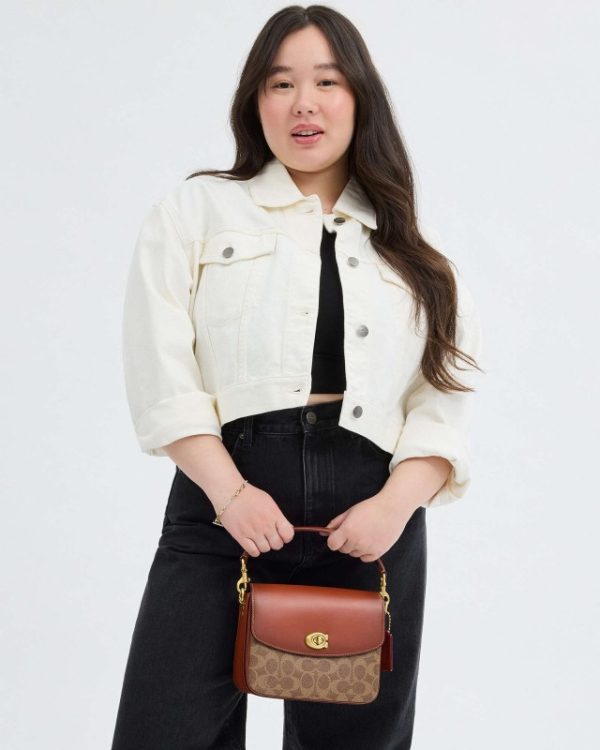 coach cassie crossbody bag 19 in signature canvas