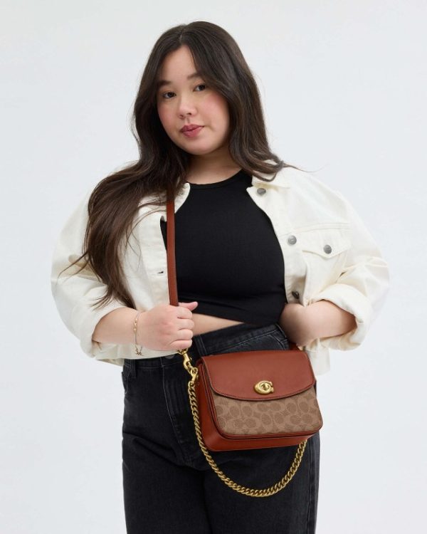 coach cassie crossbody bag 19 in signature canvas