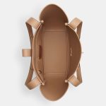 coach hadley turnlock in signature jacquard