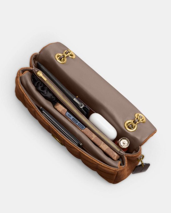 coach tabby shoulder bag 26 with quilting