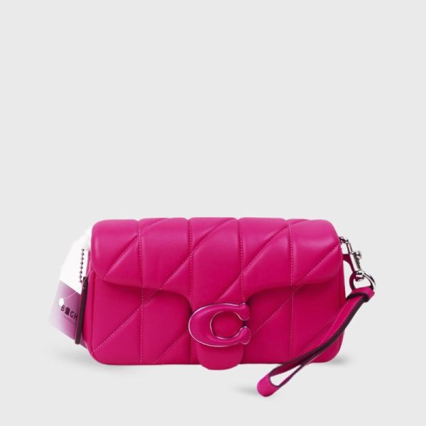 coach tabby crossbody wrislet with pillow quilting