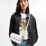 coach brook flap chain bag