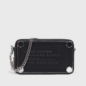 marc jacobs leather trunk crossbody bag