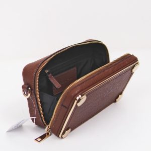 marc jacobs leather trunk crossbody bag