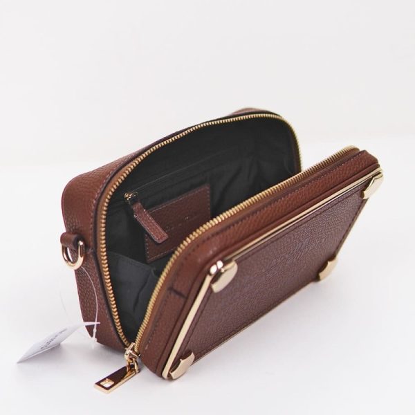 marc jacobs leather trunk crossbody bag