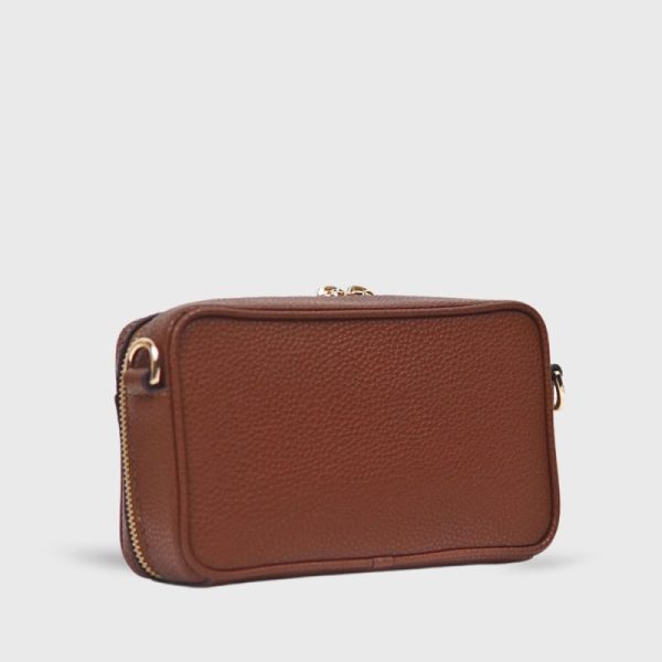 marc jacobs leather trunk crossbody bag