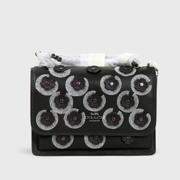 coach mini klare in floral