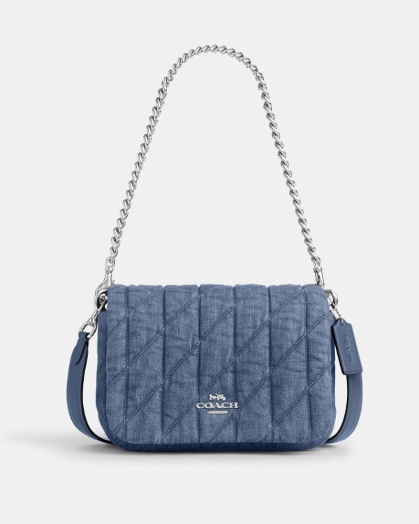 coach quinn bag with quilting