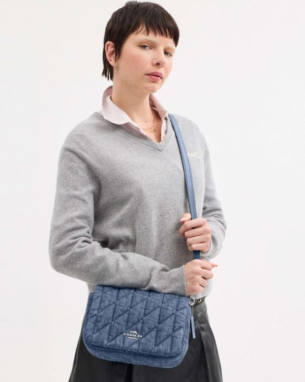 coach quinn bag with quilting