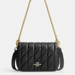 coach quinn bag with quilting