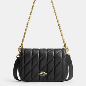 coach quinn bag with quilting