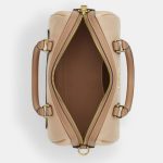 coach rowan satchel bag color block