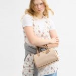 coach rowan satchel bag color block