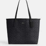 coach city tote in signature canvas