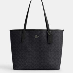 coach city tote in signature canvas