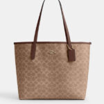 coach city tote in signature canvas