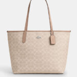 coach city tote in signature canvas