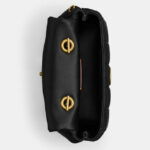 coach tabby top handle bag with quilting