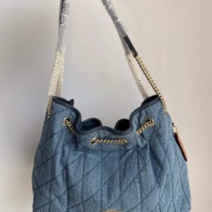 coach evelyn in denim