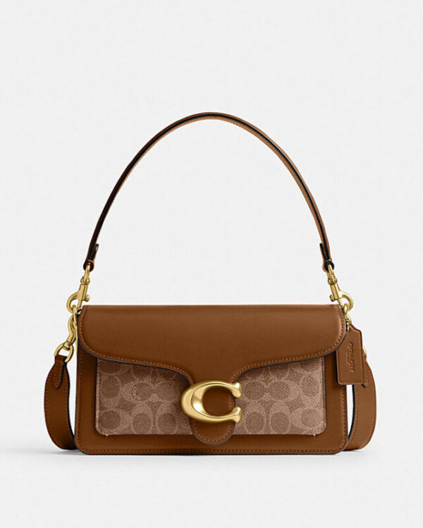 coach tabby shoulder bag 26 in signature canvas