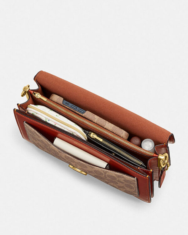 coach tabby shoulder bag 26 in signature canvas