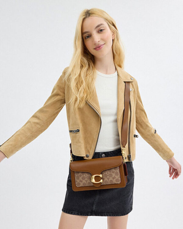 coach tabby shoulder bag 26 in signature canvas