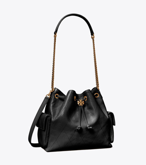 tory burch charlie quilted drawstring